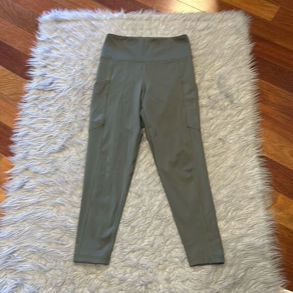 American eagle outfitters the everything‎ pocket legging green size M S - Picture 1 of 7